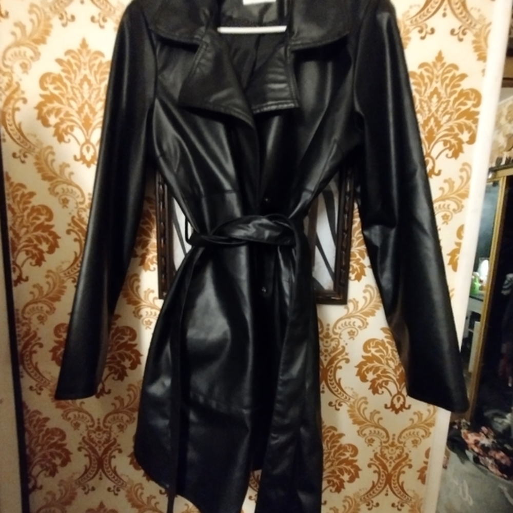 Women's Faux Leather Jacket